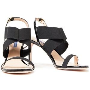 STUART WEITZMAN Women’s slingback sandals in Black Size 5.5